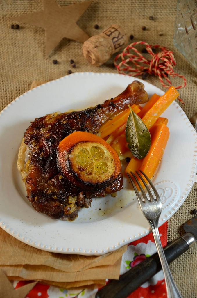 Cuisse De Canard Au Cidre Et Miel