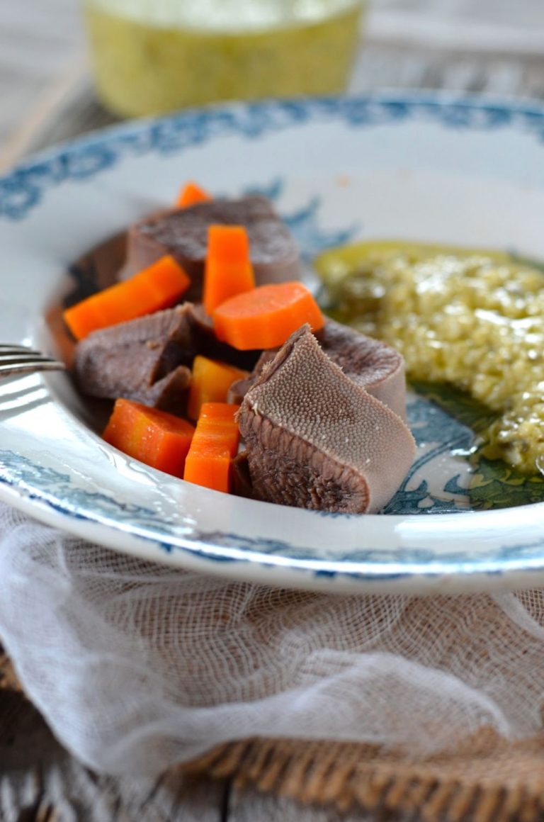 Langue de boeuf sauce gribiche Recette Tangerine Zest