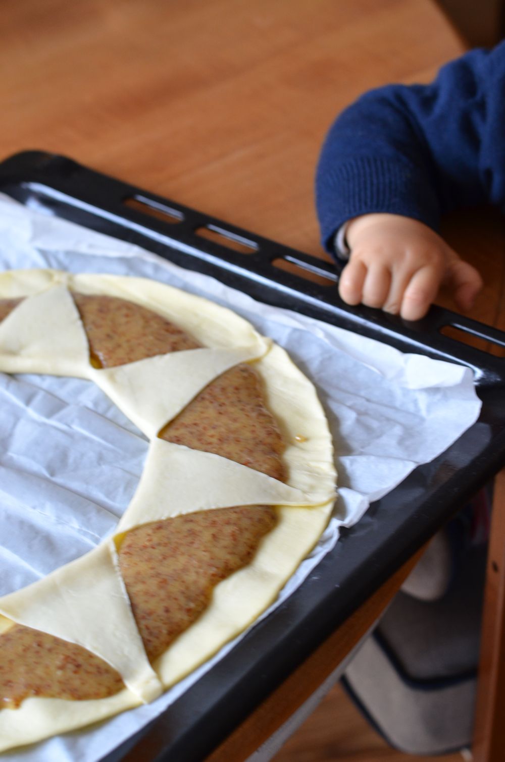 Tarte couronne des rois {galette}