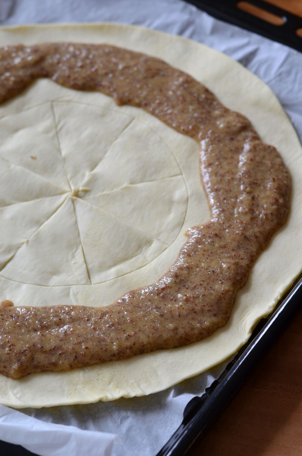 Tarte couronne des rois {galette}