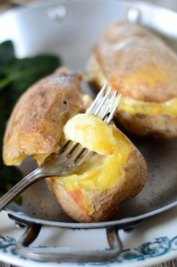 Raclette Revisitée Dans Des Pommes De Terre Au Four Recette Tangerine Zest 