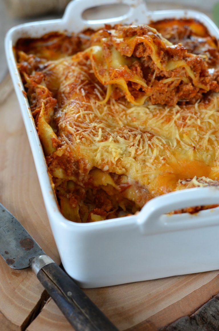 Lasagnes maison à la bolognaise Recette Tangerine Zest