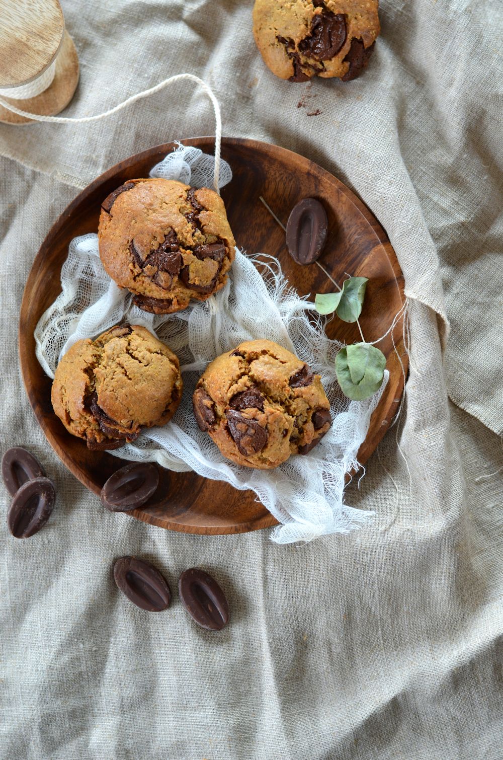 Cookies au beurre de cacahuète et chocolat