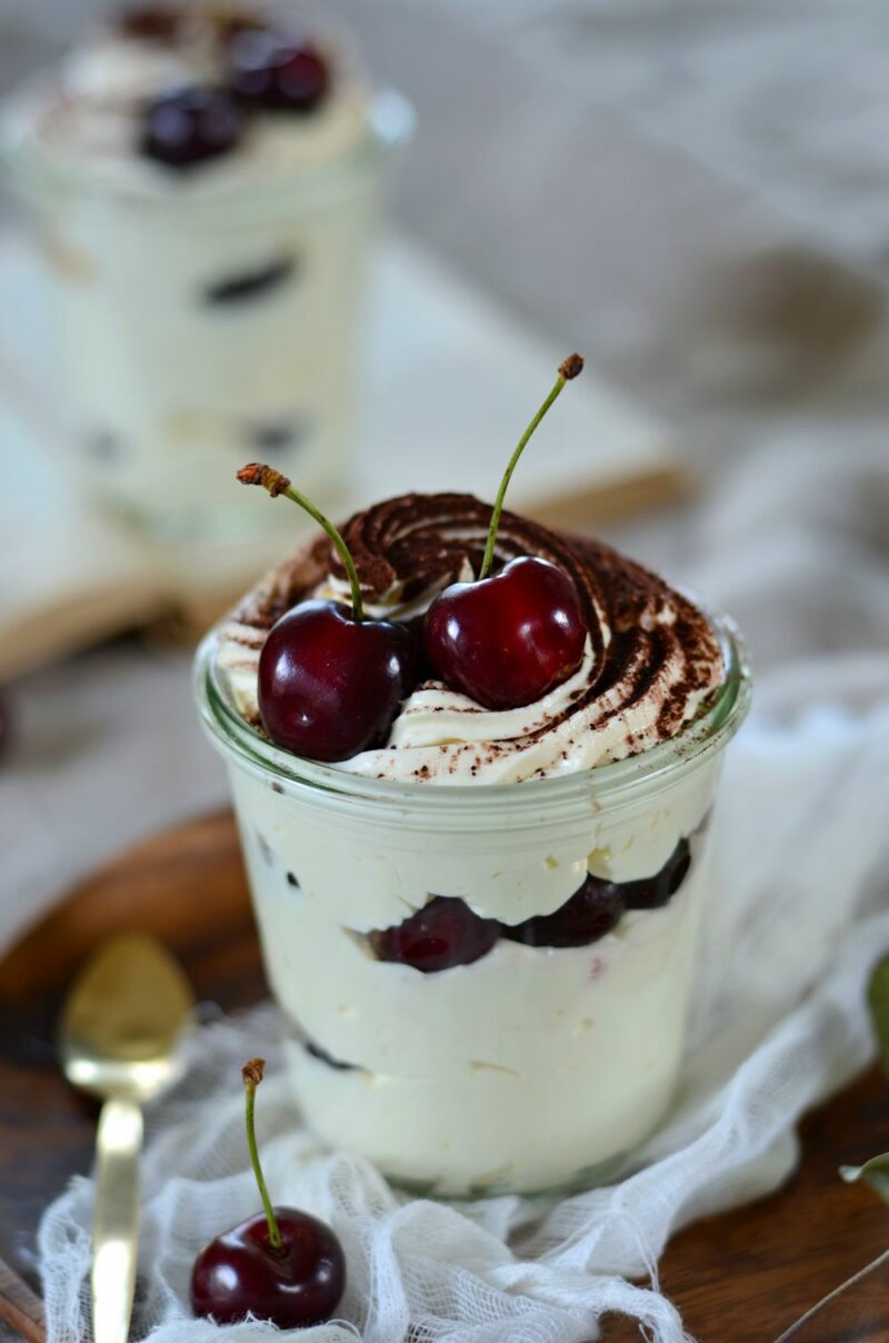 Tiramisu Express Aux Cerises Et Amaretti Recette Tangerine Zest