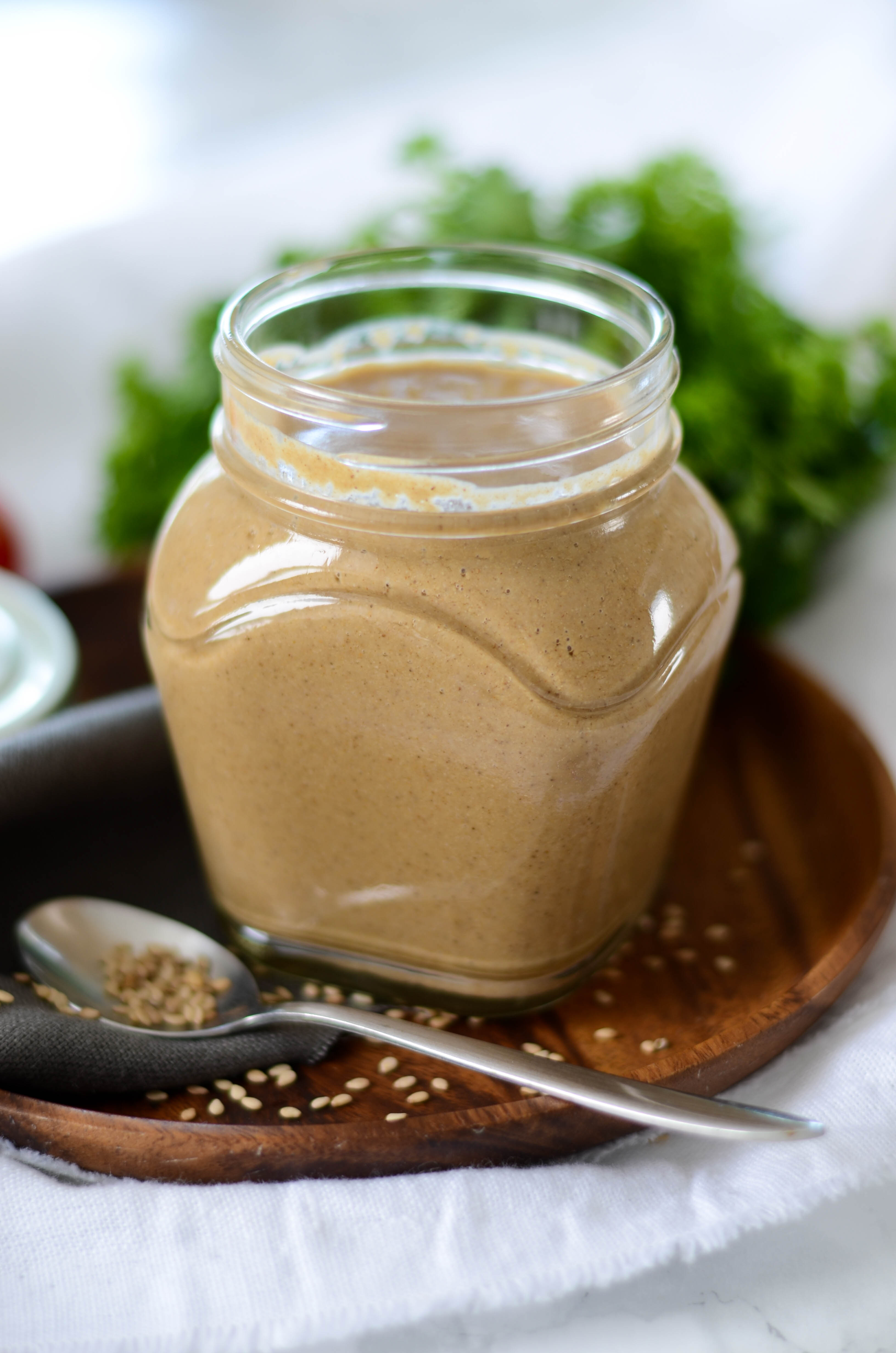 Purée de sésame maison sauce tahini Purée de sésame maison