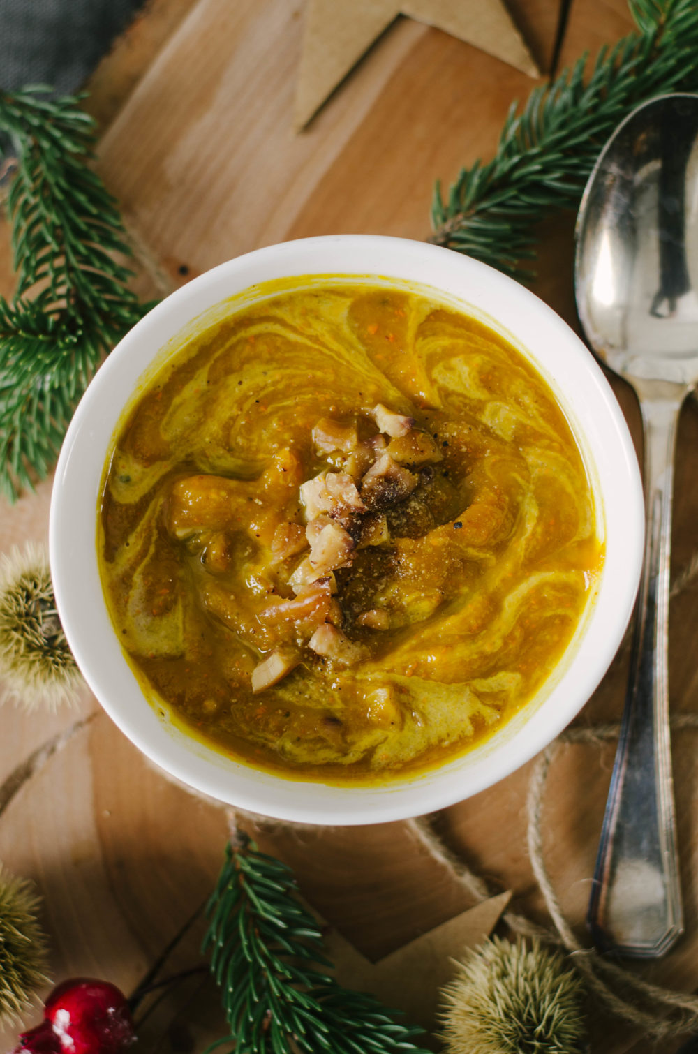 Pumpkin and Chestnut Soup Recipe