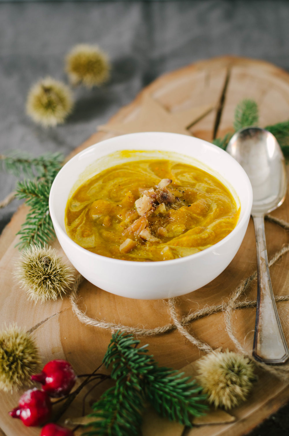 squash and Chestnut Soup Recipe