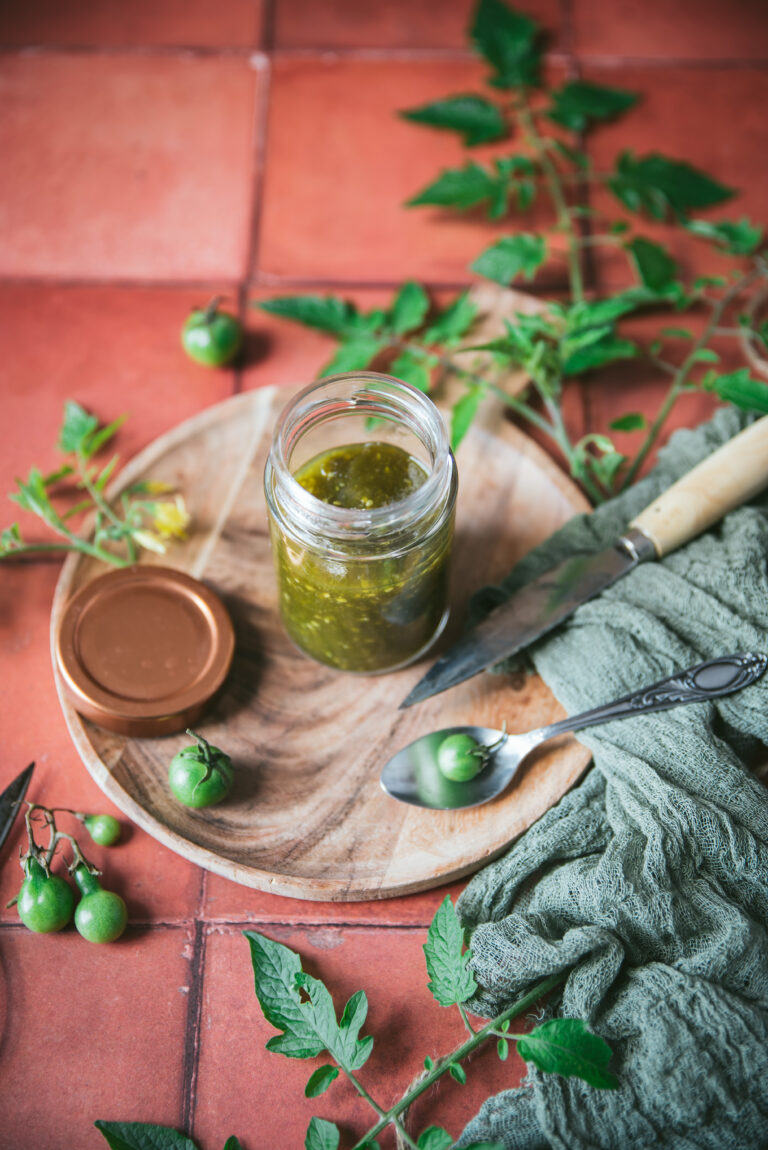 Confiture De Tomate Verte Recette Tangerine Zest