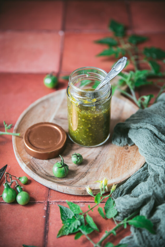 Confiture De Tomate Verte Recette Tangerine Zest