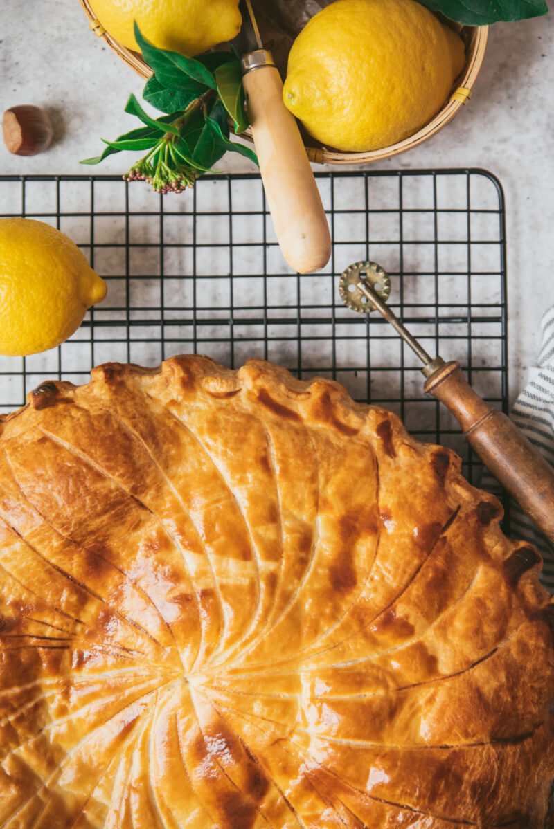 Galette Des Rois Noisette Et Citron Recette Facile Tangerine Zest