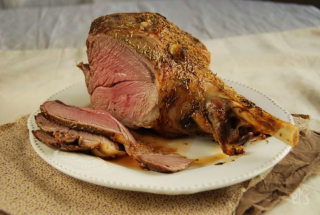recette Gigot agneau au four ail romarin
