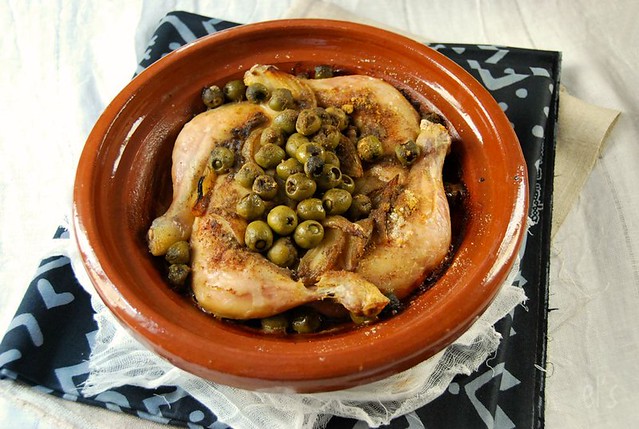 recette Cuisse de poulet au four à l'olive