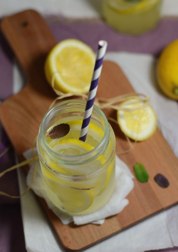 Limonade à la fleur d'oranger