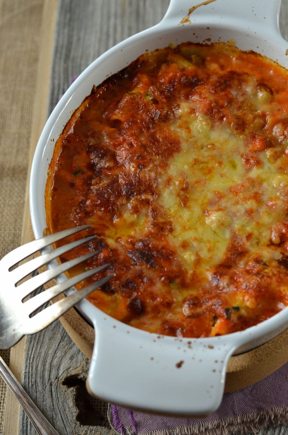 recette végétarienne lasagne courgette ricotta