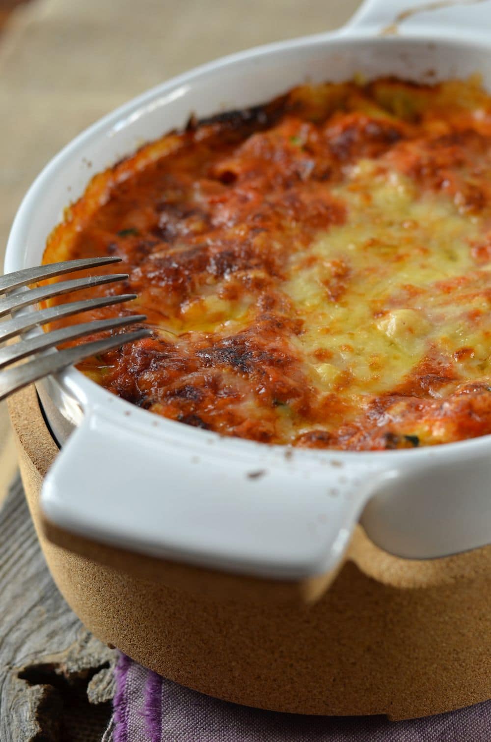 lasagne ricotta courgette