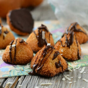 Coconut Chocolate Rock Cookies recipe