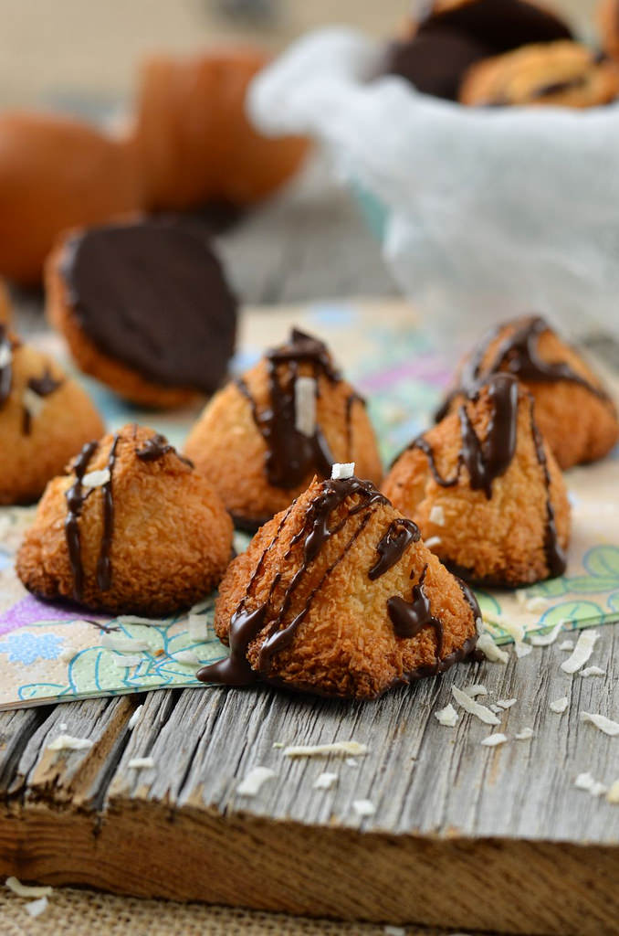 Coconut Chocolate Rock Cookies recipe