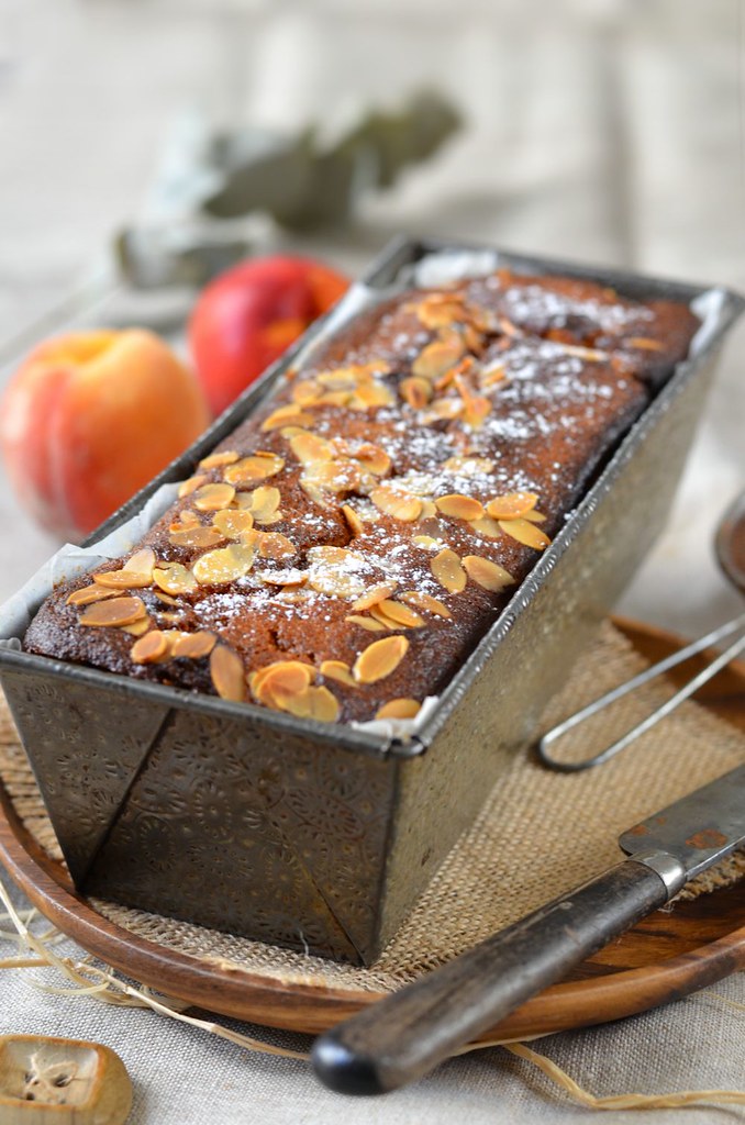 Gateau Moelleux Aux Peches Et Nectarines Recette Tangerine Zest