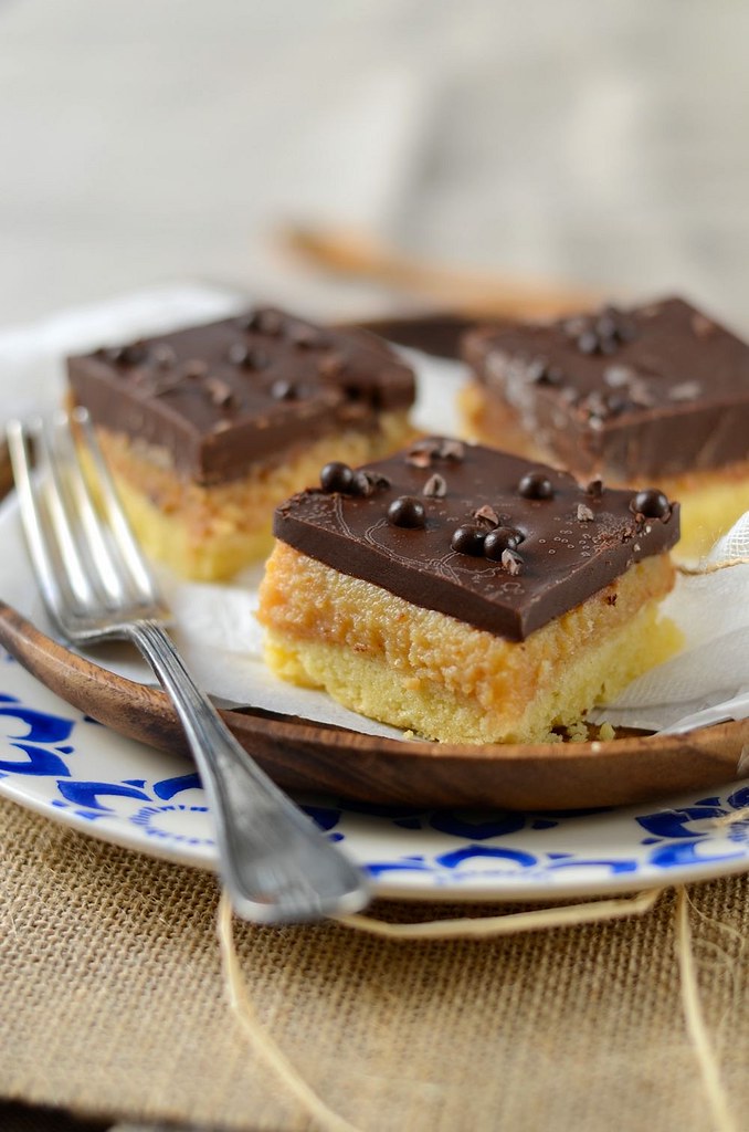 recette Caramel square