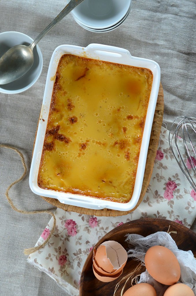 Oeufs au lait sauce caramel-image
