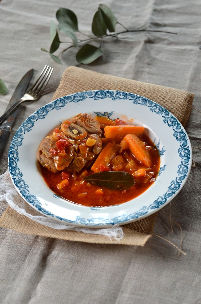 recette Osso bucco de veau à l'orange