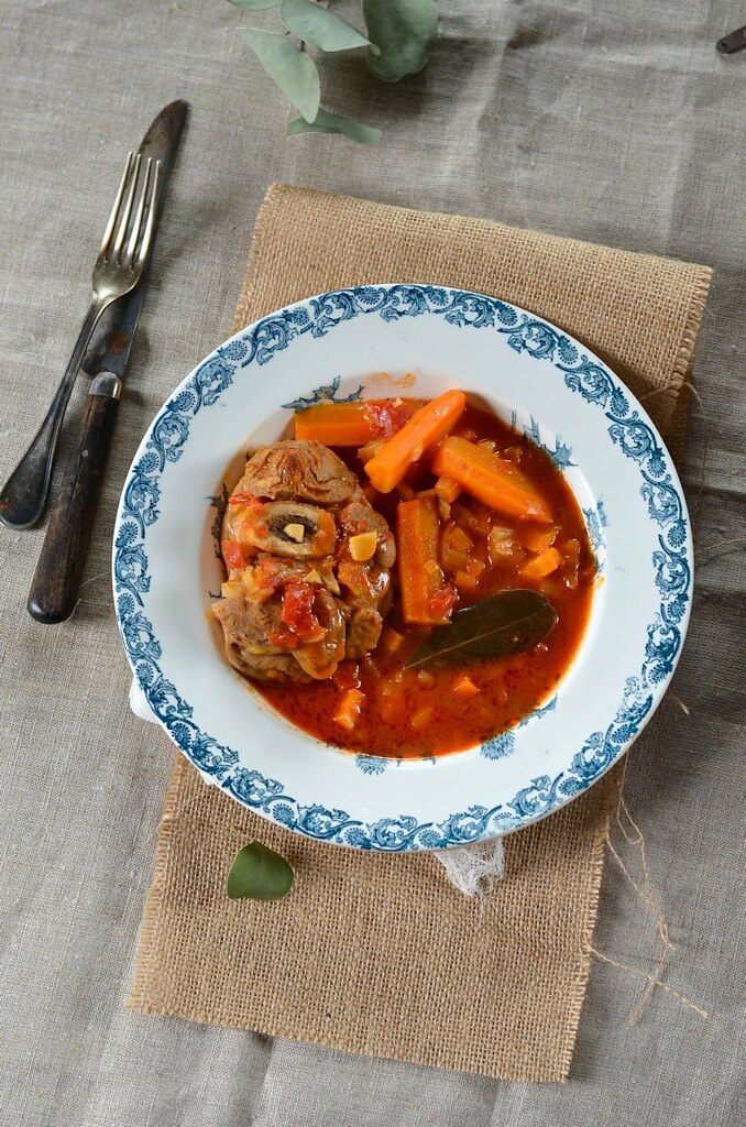 recette Osso bucco de veau orange