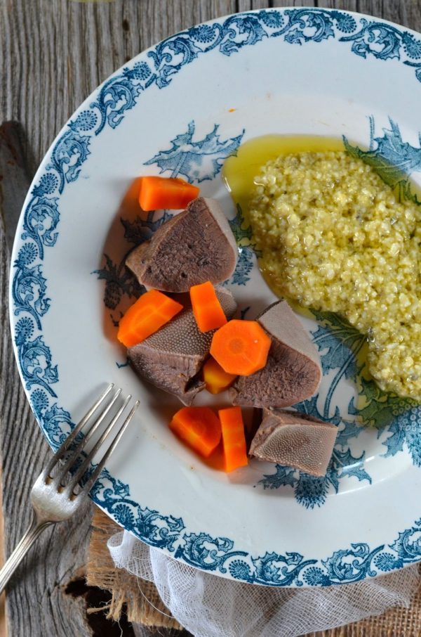 Langue de boeuf sauce gribiche Recette Tangerine Zest