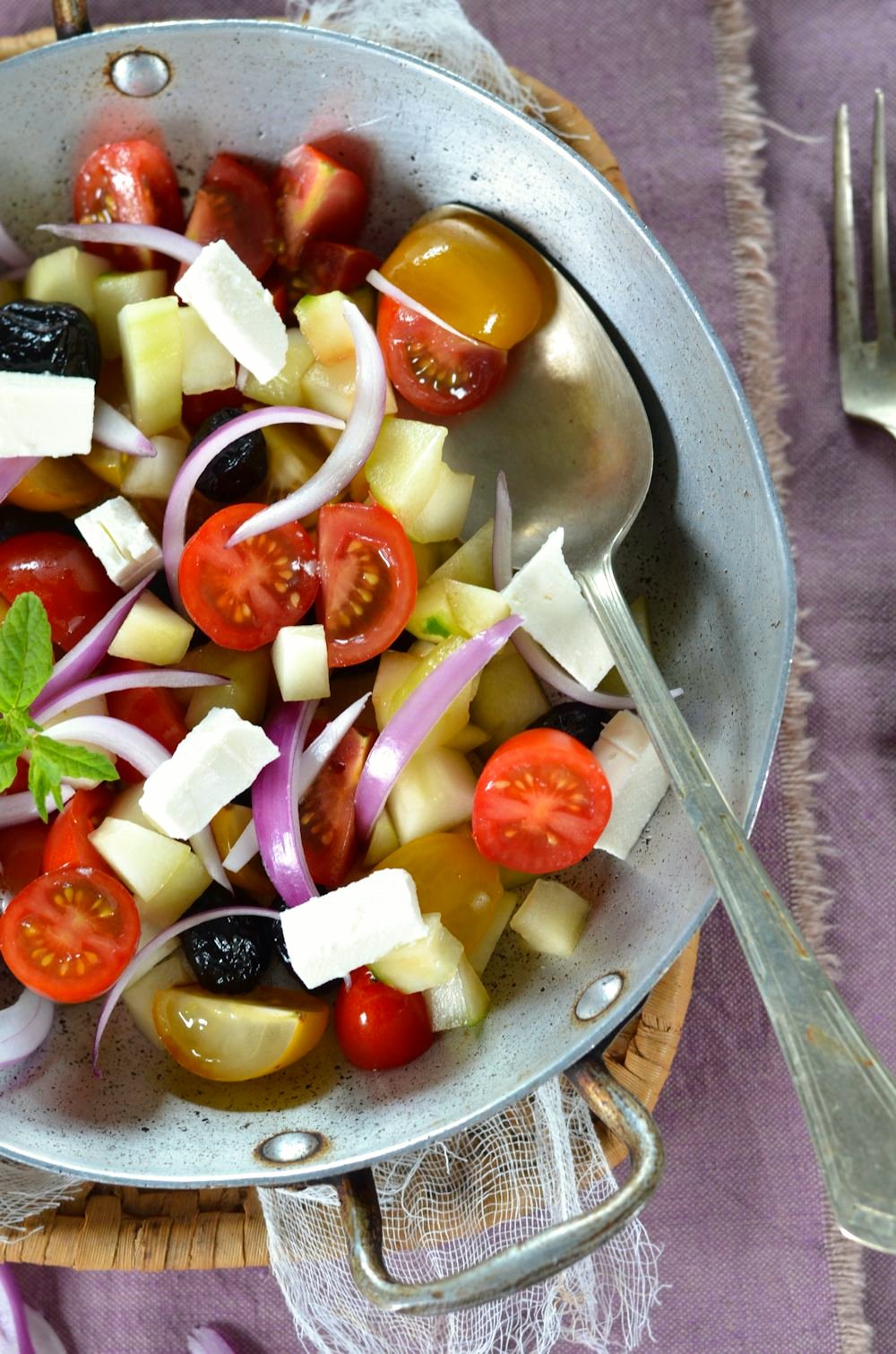 Salade à la grecque maison
