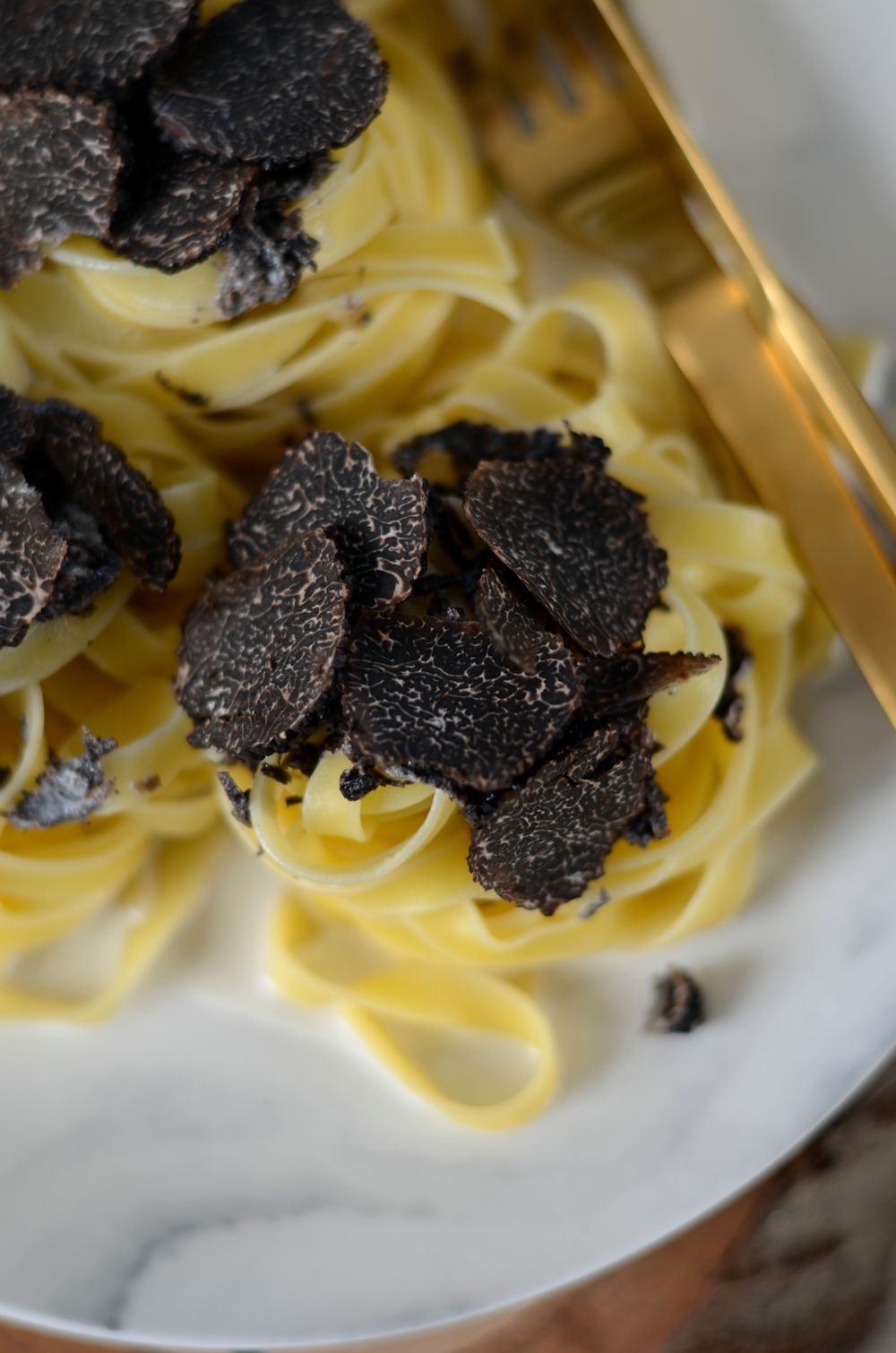 recette de tagliatelles champignon truffe fraiche