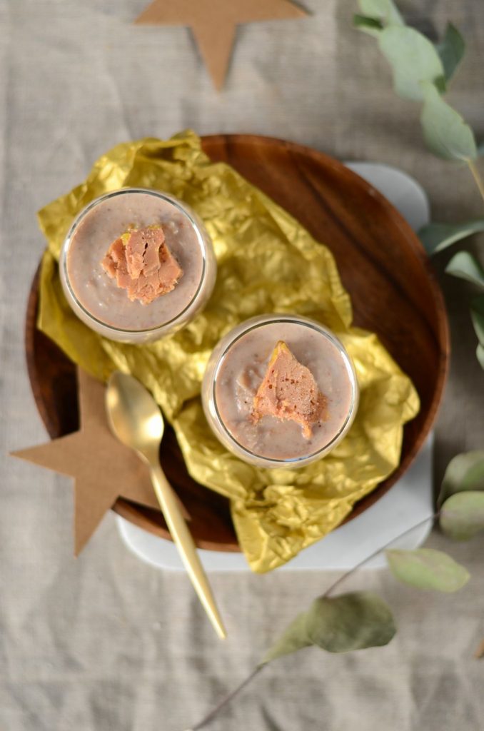 Velouté châtaignes et foie gras Entrée Noël foie gras chataigne
