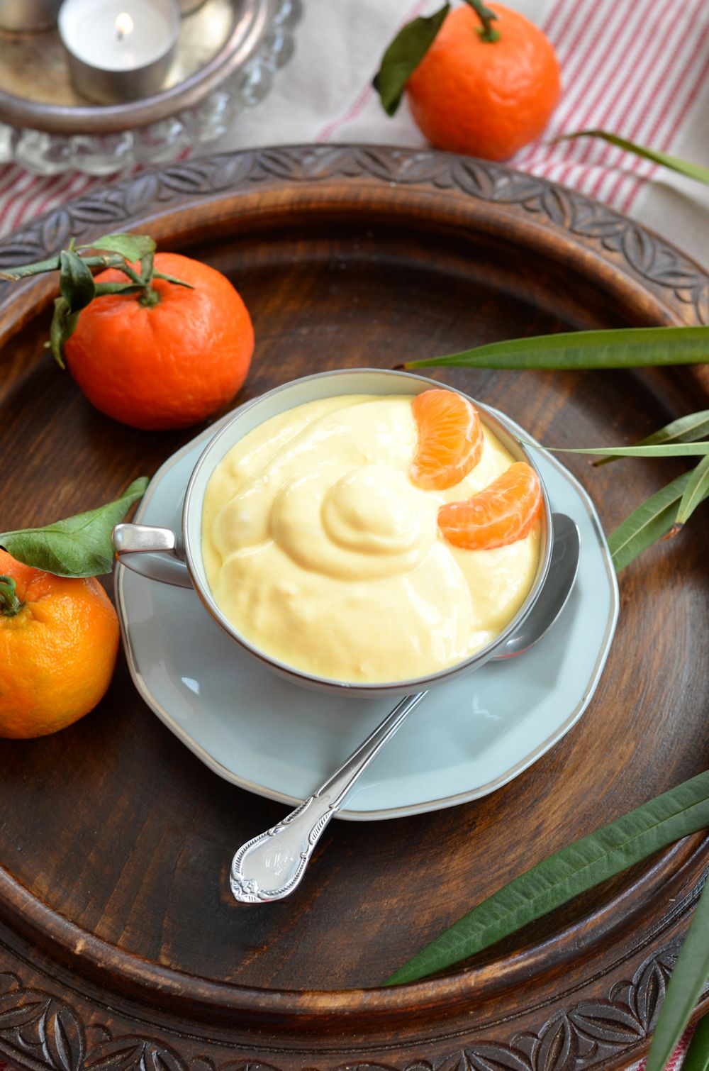 Mango and Tangerine Frozen Yogurt Recipe