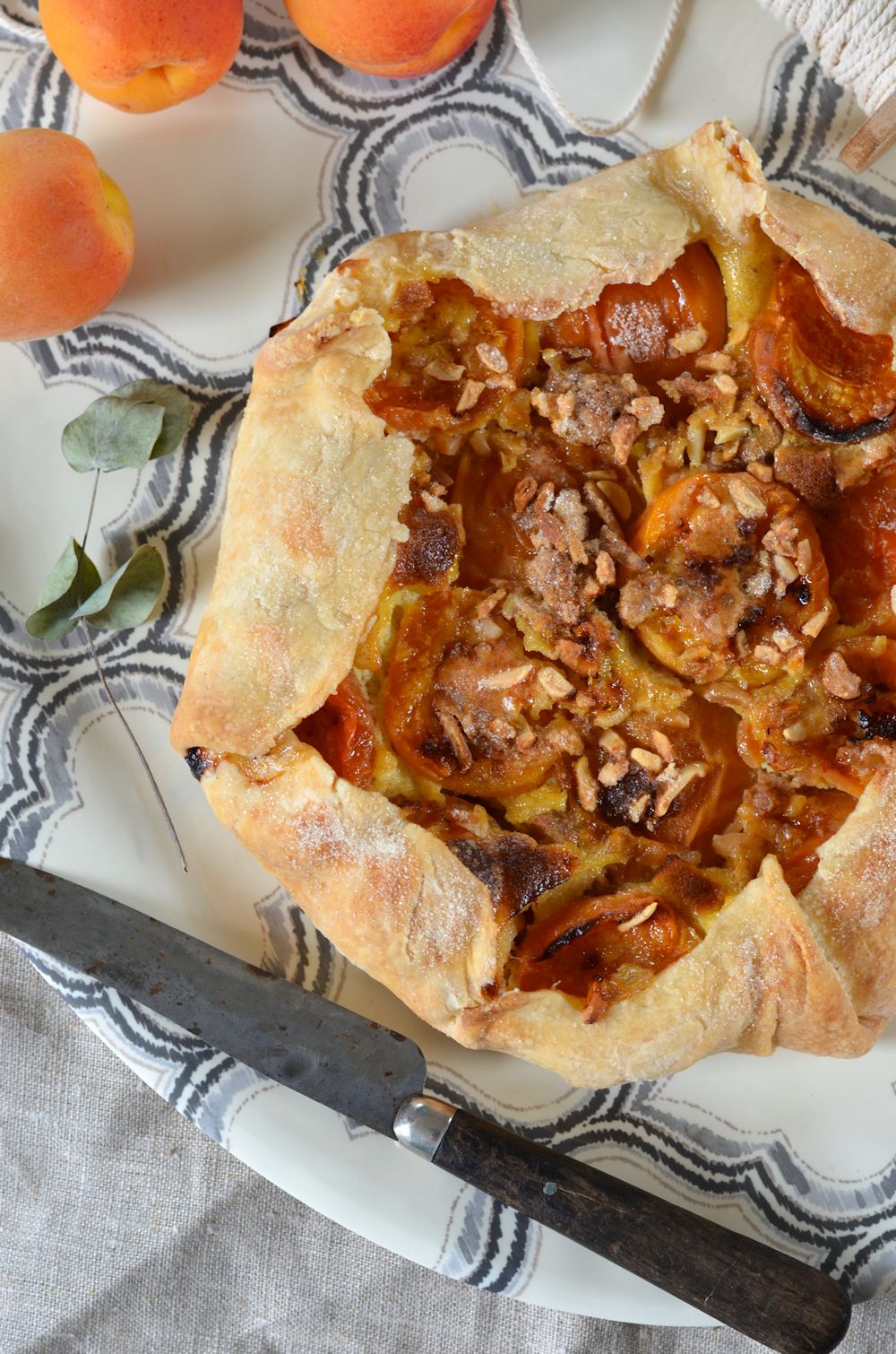 tarte aux abricots et amande