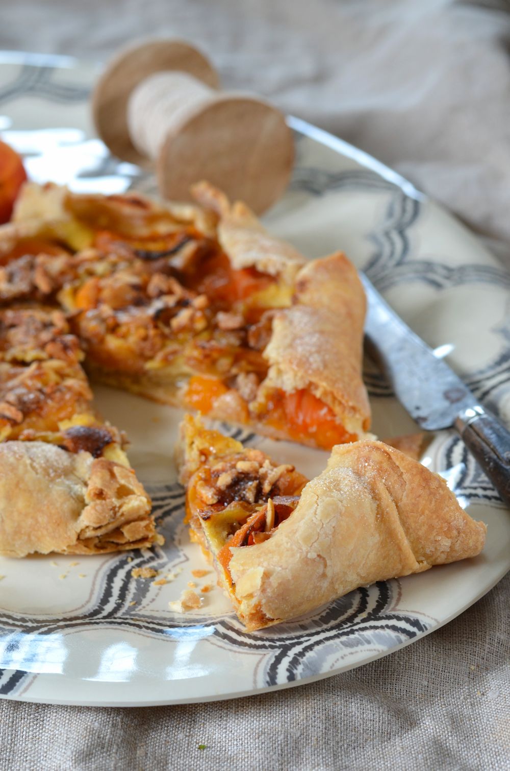 tarte aux abricots et amande