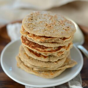 Buckwheat flour blinis