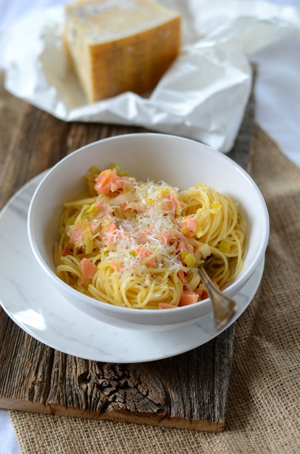 Salmon and Leek Pasta Recipe