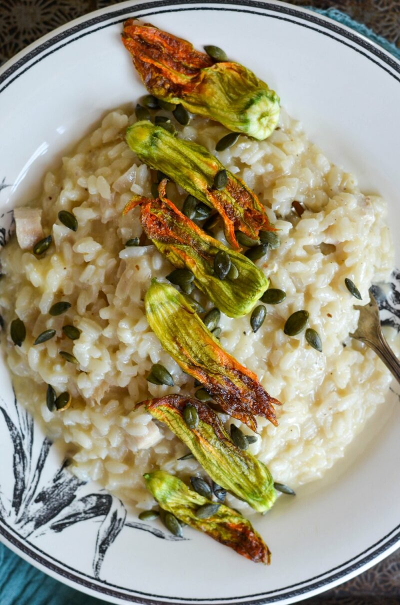 Risotto A La Courgette – Risotto De Courgettes Ricardo – KXVG