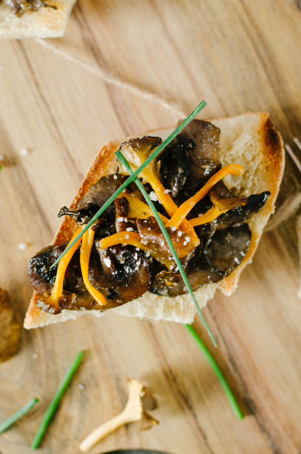 Croute aux champignons