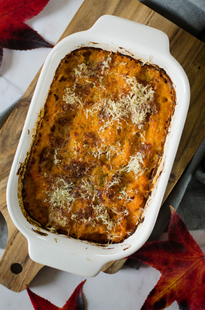 Squash gratin recipe