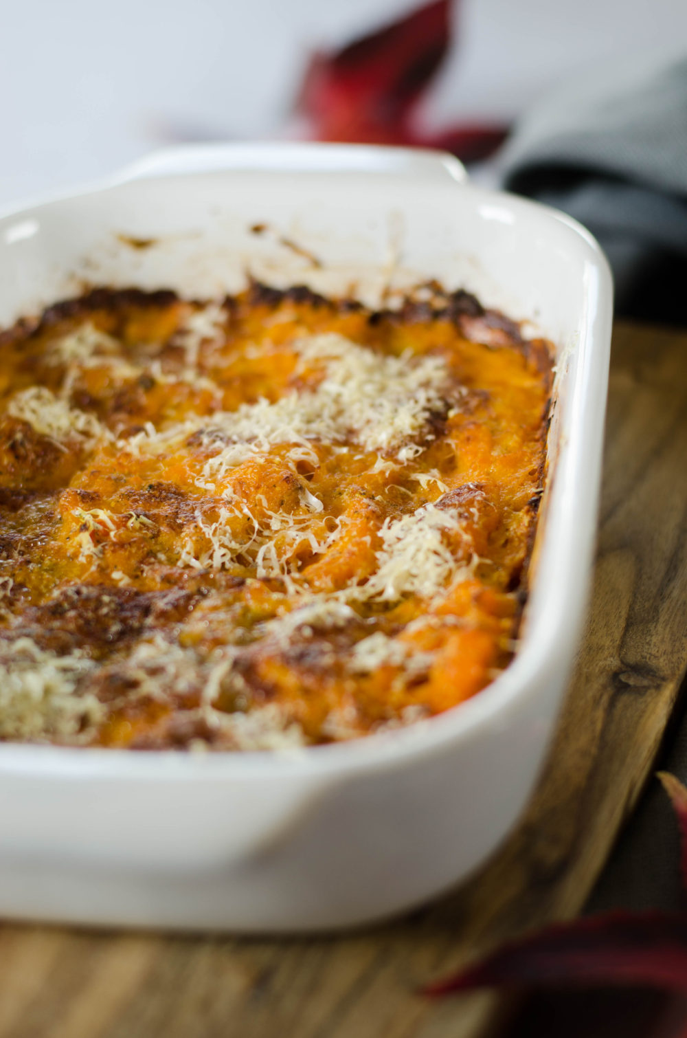 Pumpkin gratin