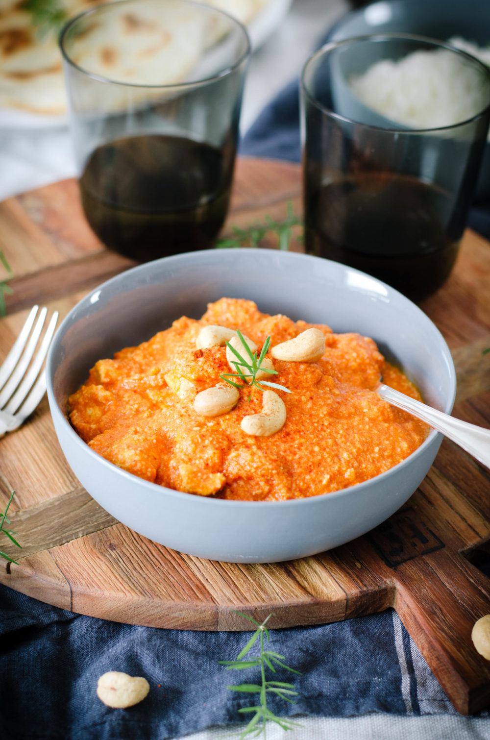 Butter chicken, Poulet au beurre, recette indienne butter chicken maison