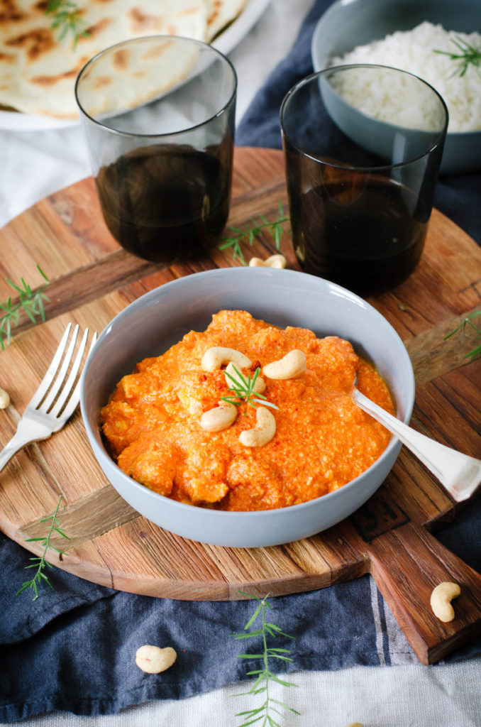 Butter chicken, Poulet au beurre, recette indienne poulet au beurre