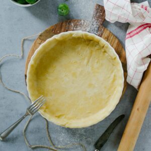 pate a tarte sans beurre sans oeuf maison