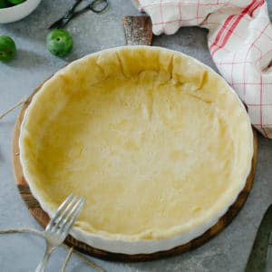 Pâte à tarte sans beurre