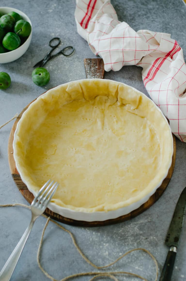 Pâte à tarte sans beurre