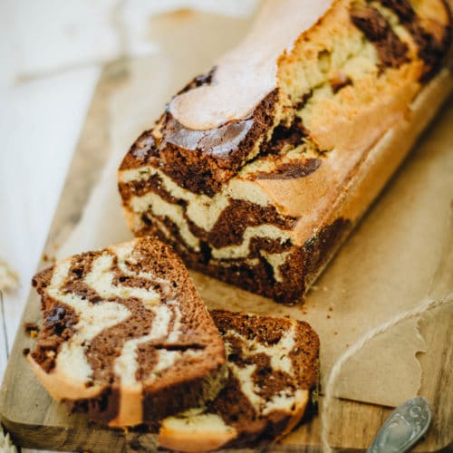 Chocolate and Peanut Butter Marble Cake Perfect recipe