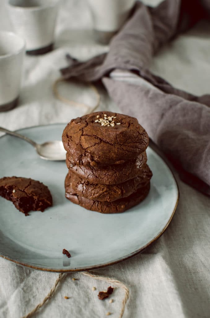 Fudge Decadent Chocolate Cookies Recipe