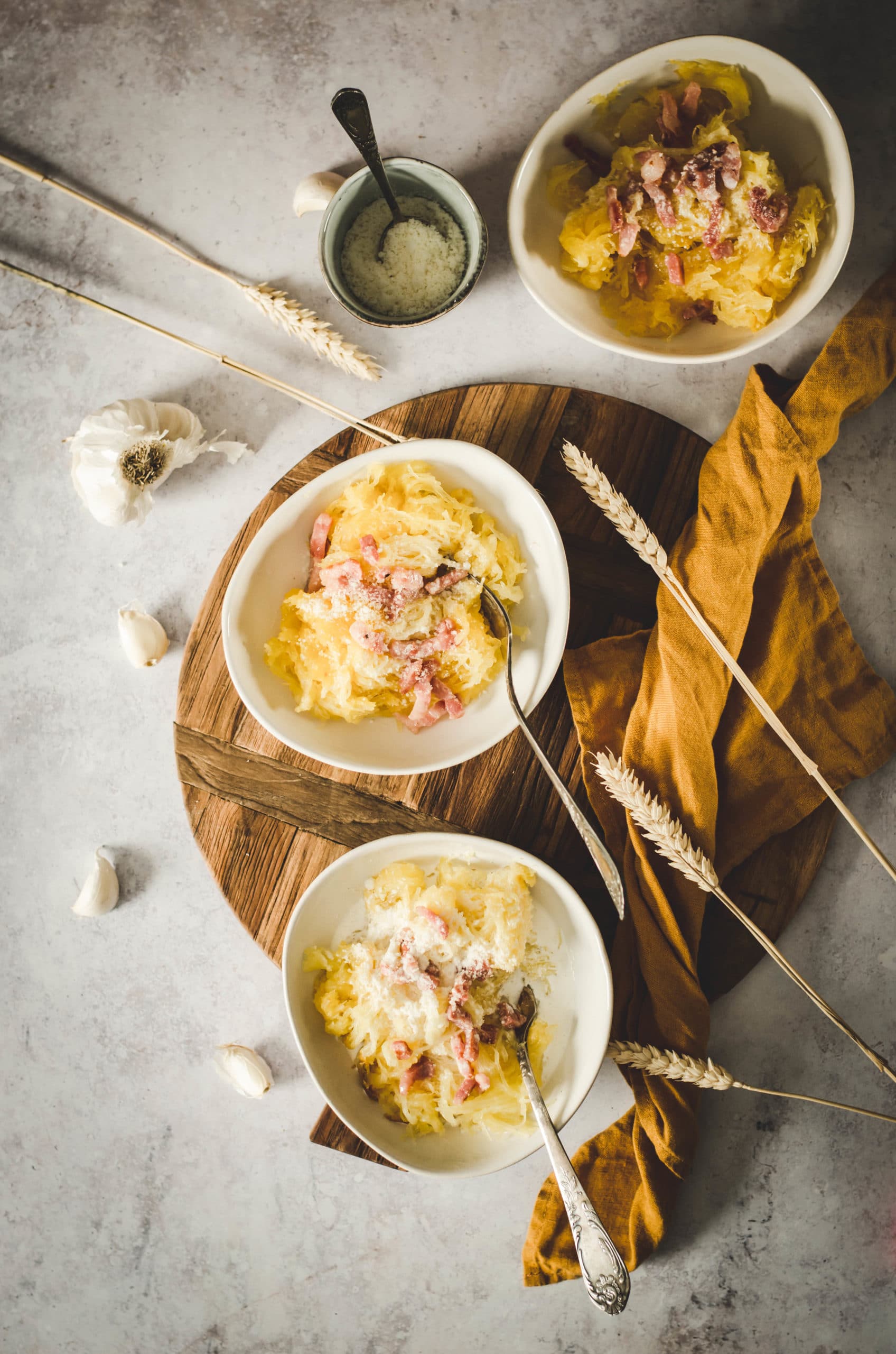 gluten-free spaghetti carbonara