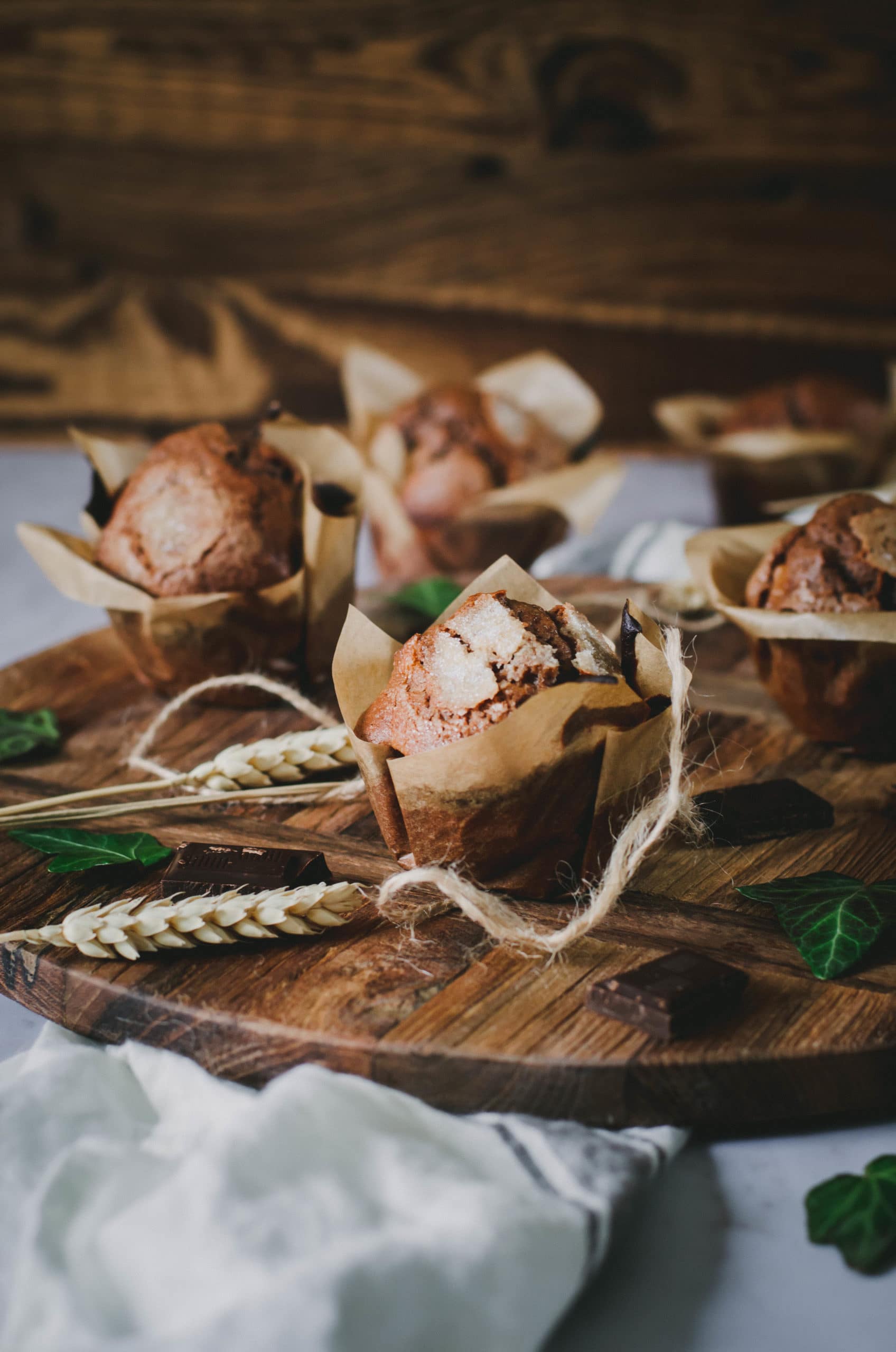 Muffins poire et chocolat - Idées recettes – Menu de la semaine 40