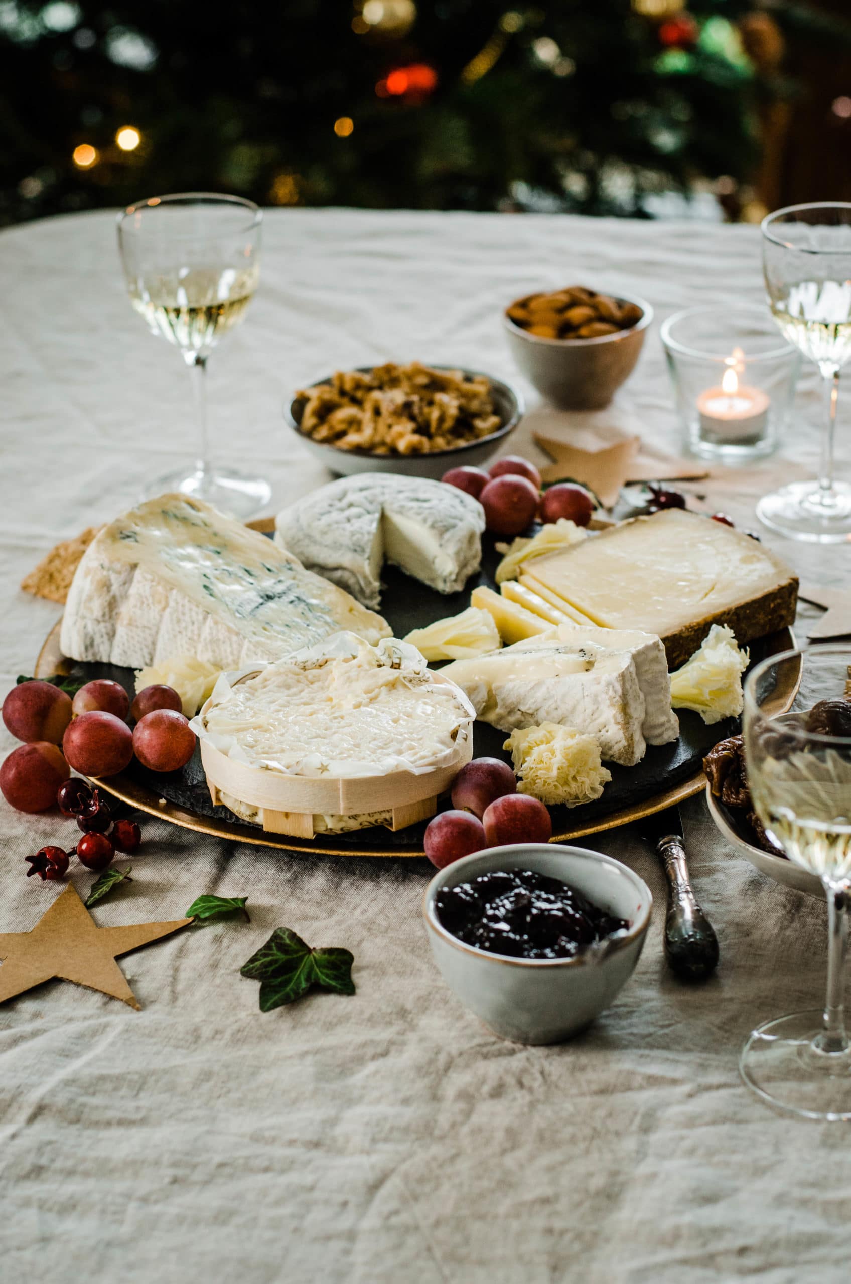 Plateau de fromages parfait pour Noël - Recette - Tangerine Zest