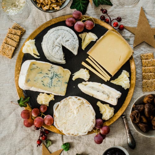 Le plateau de fromage de Noël